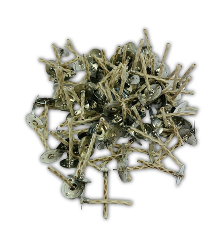 KNOT 6/30 BAWEŁNIANY Z BLASZKĄ 2,5 CM