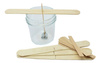 100x Knot drewniany do wosku stablizator gratis 8