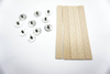 Knot drewniany do wosku stopki gratis 20 szt 10 cm